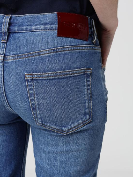 26SS 구찌 데님 팬츠 860893XDDFK 4011 Gnawed Blue - GUCCI