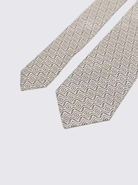 26SS 엠포리오 아르마니 넥타이 EM001344TE19717 F0028 Grey - EMPORIO ARMANI