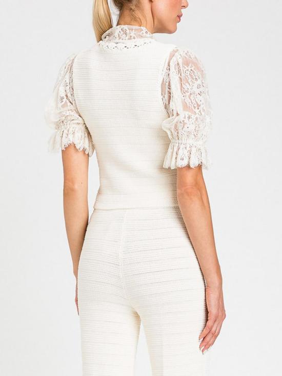 26SS 트윈셋 베스트 261TP3077 07222 Yellow Cream - TWINSET