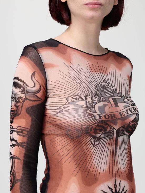 26SS 장 폴 고티에 긴팔 티셔츠 2601WTO456M026P 636000 Nude - JEAN PAUL GAULTIER