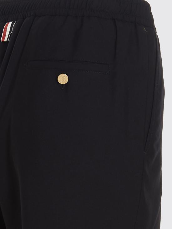 26SS 톰브라운 플레인 위브 4바 트랙 팬츠 MTT030A06146 415 Blue - THOM BROWNE