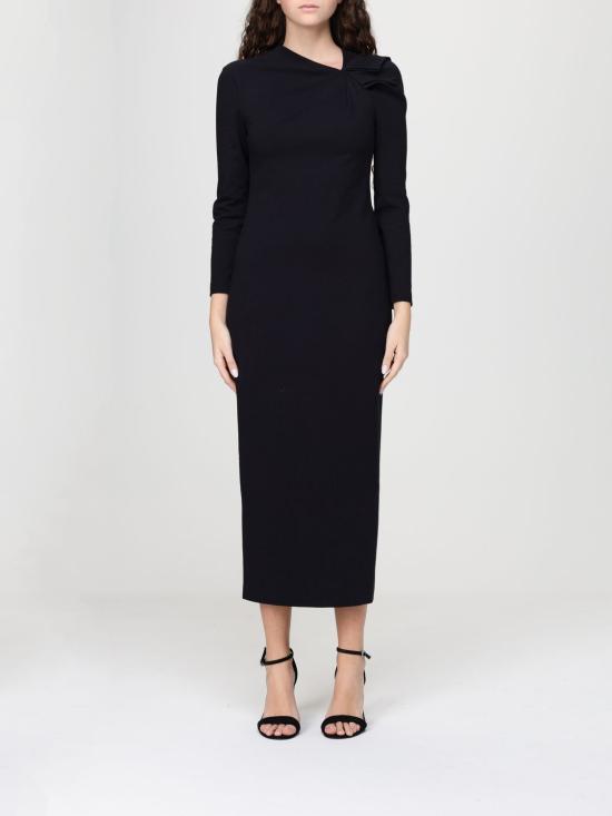 26SS 엠포리오 아르마니 롱 원피스 EW002783AF12303 UC001 Black
