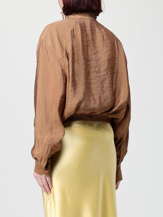 26SS 생로랑 셔츠 856436Y3K31 2005 Brown - SAINT LAURENT