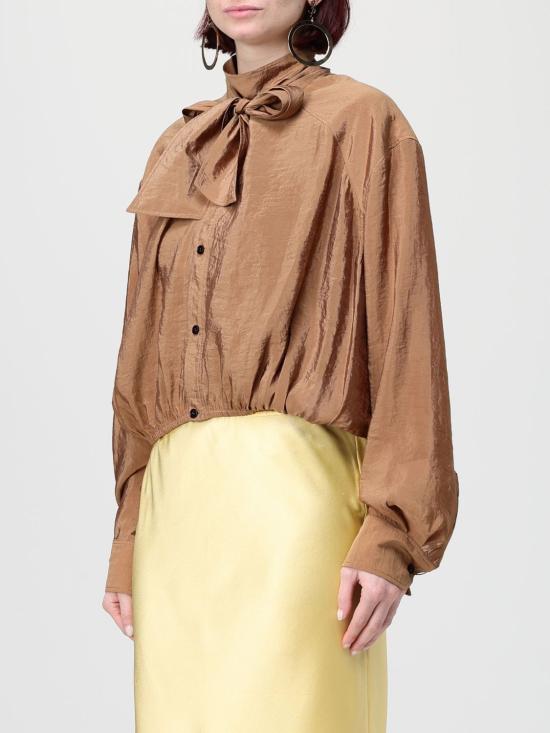 26SS 생로랑 셔츠 856436Y3K31 2005 Brown - SAINT LAURENT