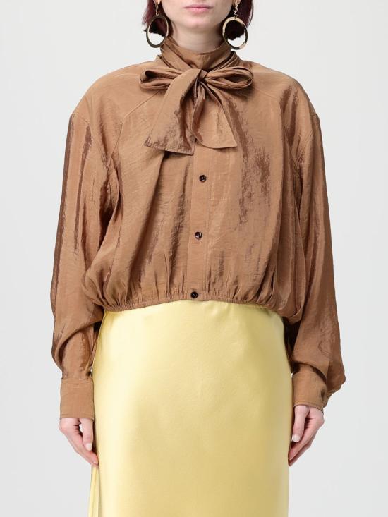 26SS 생로랑 셔츠 856436Y3K31 2005 Brown