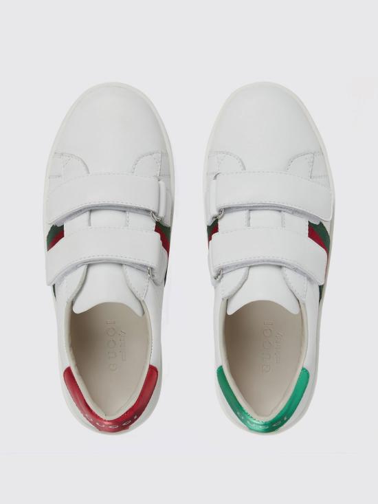 26SS [키즈] 구찌 스니커즈 455448CPWP0 9085 White - GUCCI