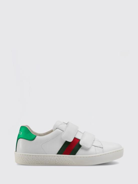 26SS [키즈] 구찌 스니커즈 455448CPWP0 9085 White