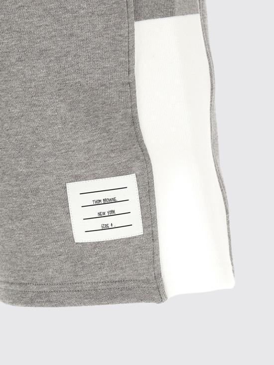 26SS 톰브라운 클래식 루프백 4바 스웨트쇼츠 MJQ222A03037 055 Grey - THOM BROWNE