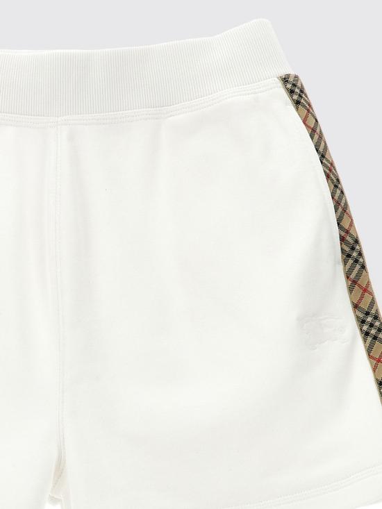 26SS [키즈] 버버리 쇼츠/버뮤다 8111904 A1464 White - BURBERRY