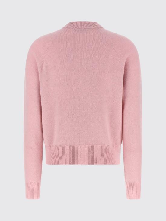 26SS 발망 캐시미어 크루넥 버튼 스웨터 GF1KA130KI87 4HR Pink - BALMAIN