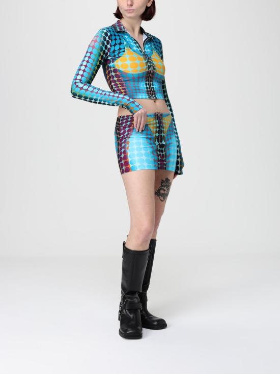 26SS 장 폴 고티에 숏 스커트 2601WSK040J042P 502710 Blue - JEAN PAUL GAULTIER