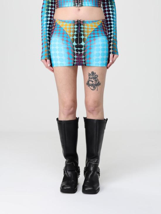 26SS 장 폴 고티에 숏 스커트 2601WSK040J042P 502710 Blue