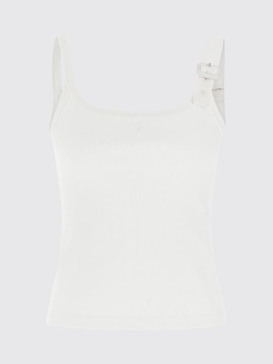 26SS 쿠레쥬 반팔 티셔츠 126JDE153JS0194 0001 White - COURREGES