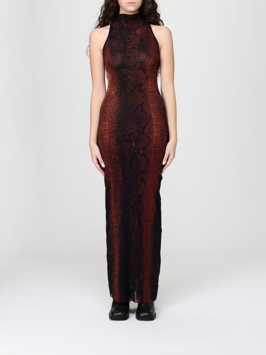 26SS 장 폴 고티에 롱 원피스 2601WDR109M012P 6000 Brown