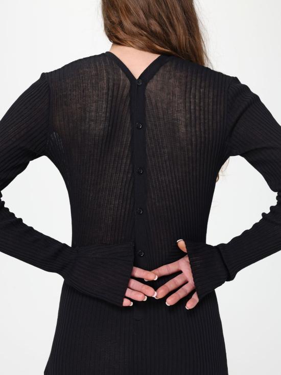 26SS 뮈글러 스웨터 26P2BO02901136 1999 Black - MUGLER