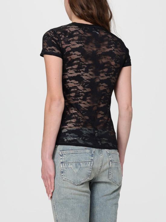 26SS 디젤 반팔 티셔츠 A183150DRAK 900 Black - DIESEL