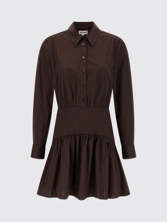 26SS 스타우드 롱 원피스 R25S2112PO EART Brown - STAUD