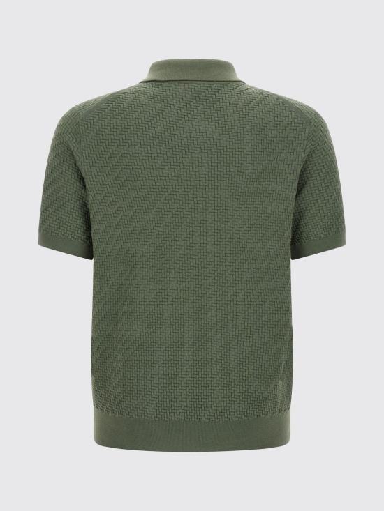 26SS 브리오니 폴로 티셔츠 UMR20OPAK22 1600 Green - BRIONI