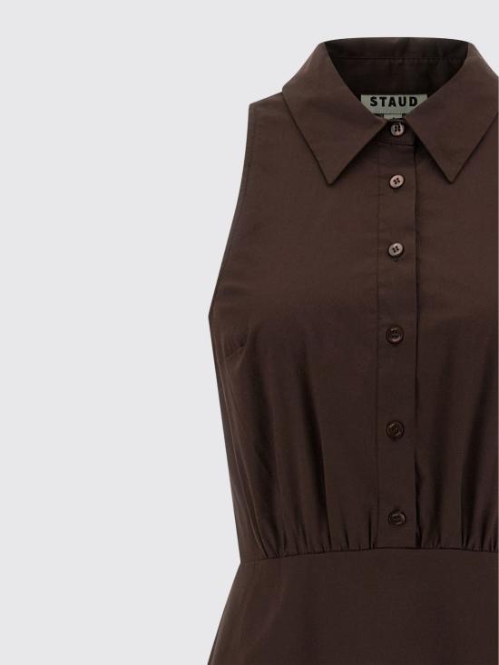 26SS 스타우드 롱 원피스 R25S2245PO EART Brown - STAUD