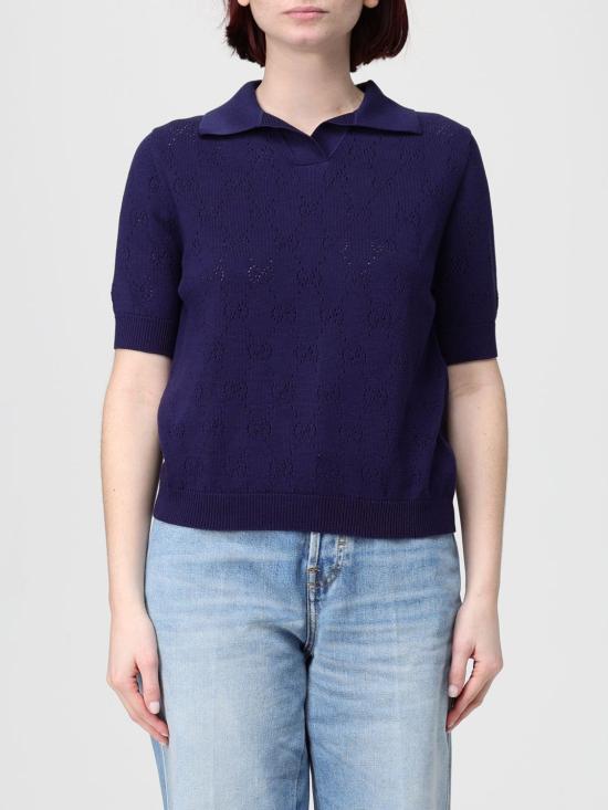 26SS 구찌 폴로 티셔츠 856203XKFCO 4522 Blue