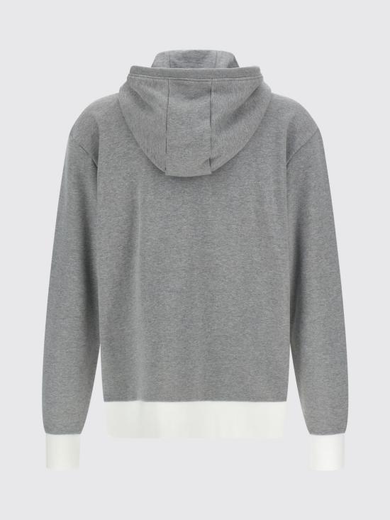 26SS 톰브라운 4바 저지 집업 후디 MJT517A03037 055 Grey - THOM BROWNE