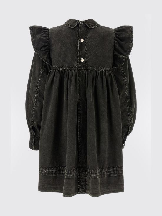 26SS 가니 워시드 미니 셔츠 드레스 A1030125 099 Black - GANNI