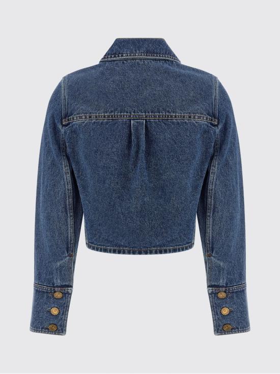 26SS 발망 데님 자켓 GF1TC215DG08 6EX Blue - BALMAIN