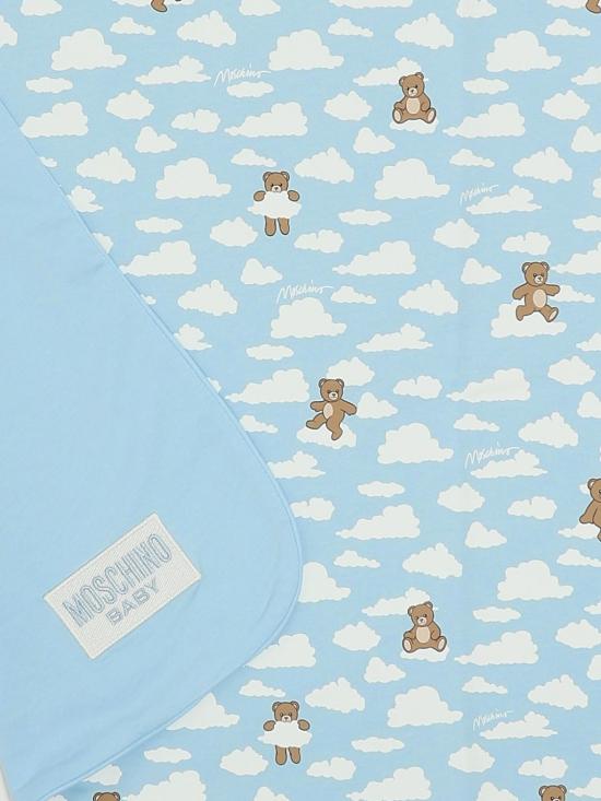 26SS [키즈] 모스키노 침구 MRB00FLCA19 83679 Sky Blue - MOSCHINO