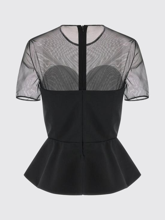 26SS 넨시 도자카 반팔 티셔츠 NDTOP1107500100 Black - NENSI DOJAKA