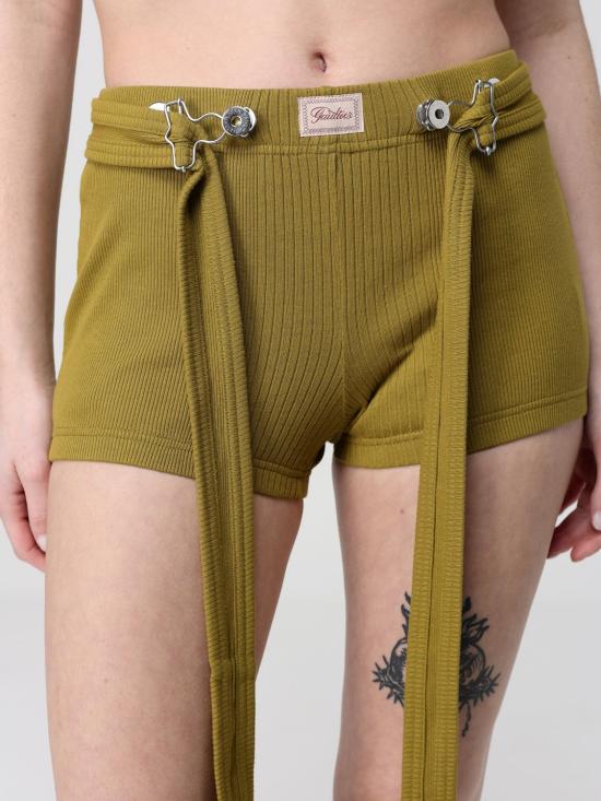 26SS 장 폴 고티에 숏팬츠 2601WTR059J014 40 Green - JEAN PAUL GAULTIER