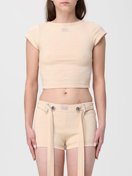 26SS 장 폴 고티에 반팔 티셔츠 2601WTO429J014 63 Nude