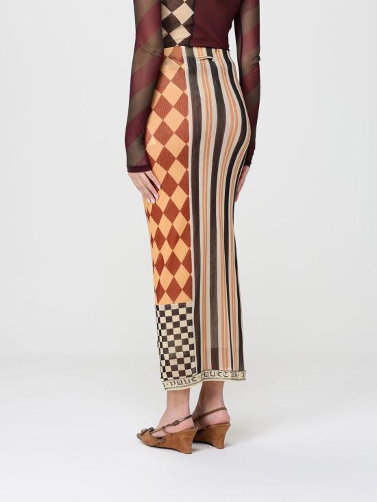 26SS 장 폴 고티에 롱 스커트 2601WSK033M015P 90 Denim - JEAN PAUL GAULTIER