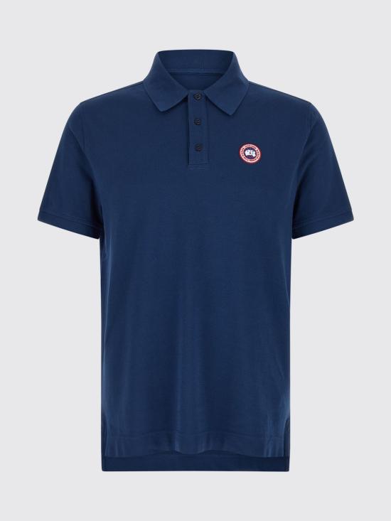 26SS 캐나다구스 폴로 티셔츠 1600M 9841 Blue - CANADA GOOSE
