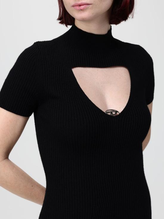 26SS 디젤 롱 원피스 A214000PLBF 9XX Black - DIESEL