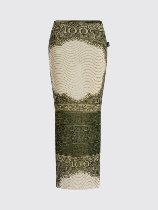 26SS 장 폴 고티에 롱 스커트 2601WSK043M023P 400300156 Multicolor - JEAN PAUL GAULTIER