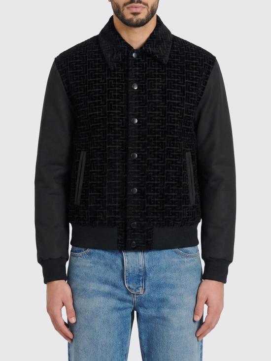 26SS 발망 봄버 자켓 GH1TFA73MI21 EAP Black