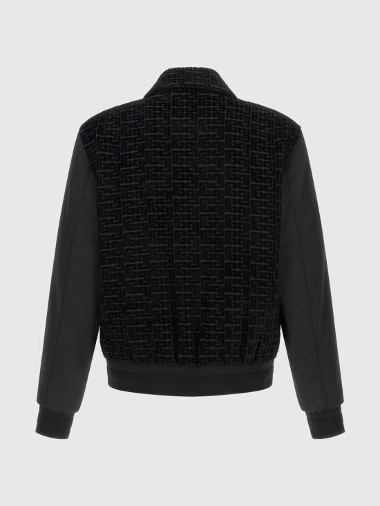 26SS 발망 봄버 자켓 GH1TFA73MI21 EAP Black - BALMAIN
