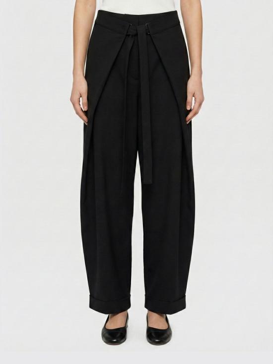 26SS 다크파크 스트레이트 팬츠 WTR35FAC51 0099 Black