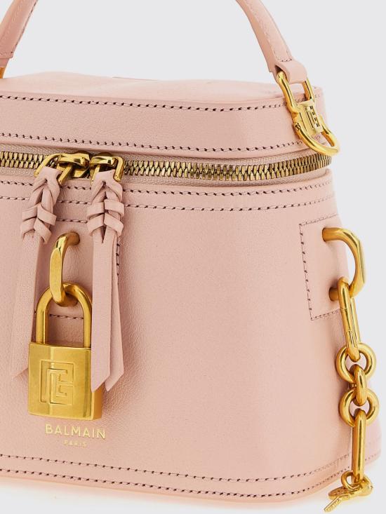 26SS 발망 토트백 GN1BH004LOLP 4HR Pink - BALMAIN