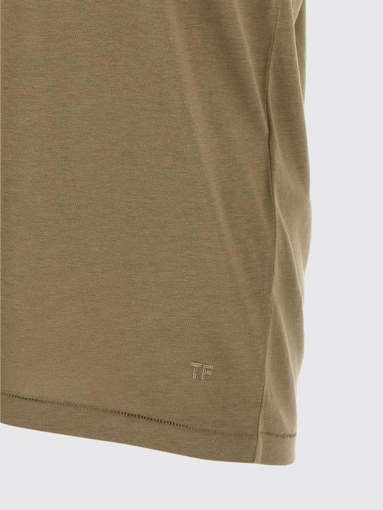 26SS 톰포드 반팔 티셔츠 JCS004JMT012 GAH Green - TOMFORD