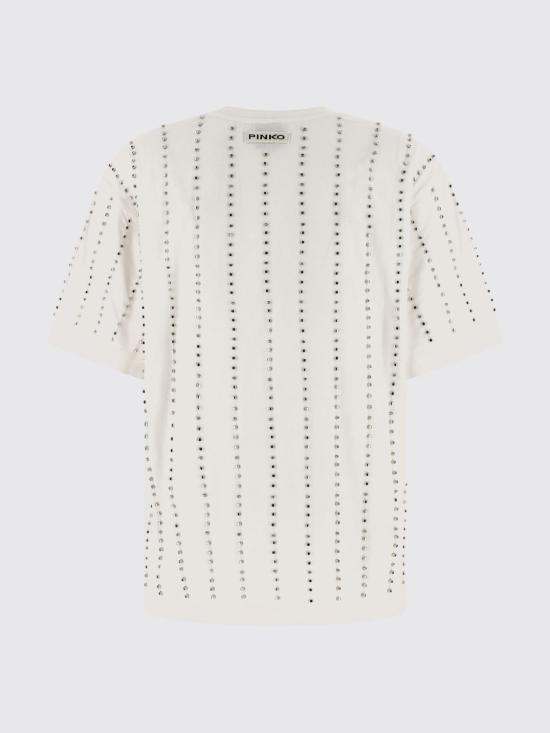 26SS 핑코 반팔 티셔츠 106213A31E Z07 White - PINKO