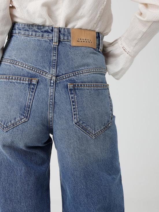 26SS 이자벨마랑 데님 팬츠 PA0052FBD1H02I 30LU Gnawed Blue - ISABEL MARANT