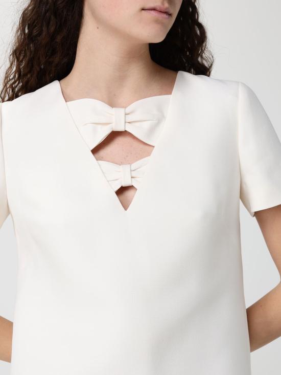 26SS 발렌티노 가라바니 롱 원피스 BVAHT51CF A03 Ivory - VALENTINO GARAVANI