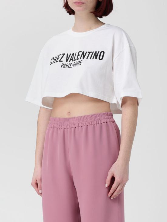 26SS 발렌티노 가라바니 반팔 티셔츠 BMG25QA4S 0AN Ivory - VALENTINO GARAVANI