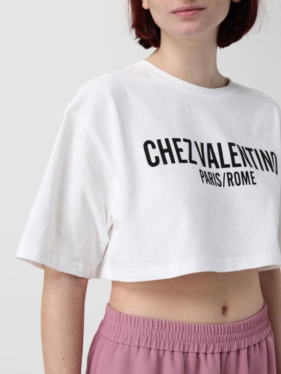 26SS 발렌티노 가라바니 반팔 티셔츠 BMG25QA4S 0AN Ivory - VALENTINO GARAVANI