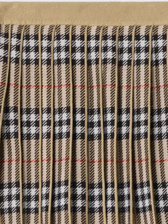 26SS [키즈] 버버리 스커트 8117181 White - BURBERRY