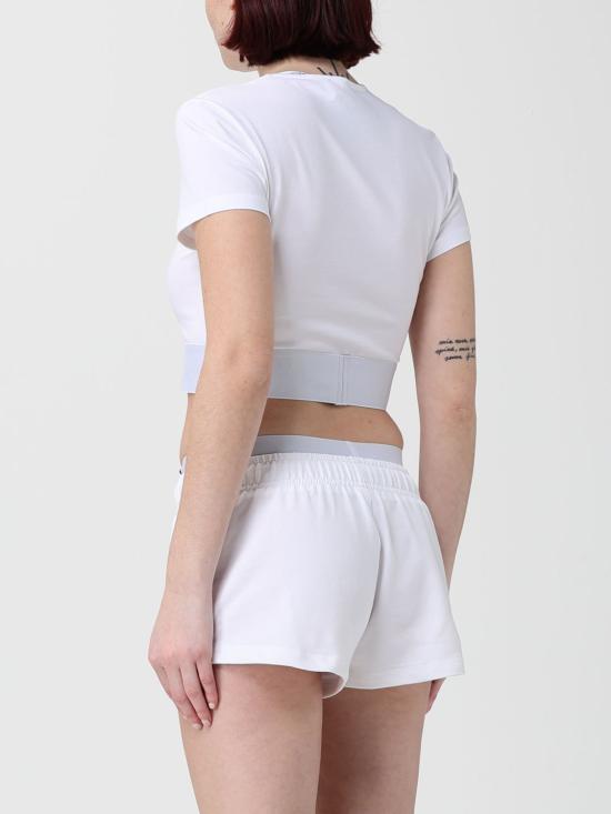 26SS 디젤 반팔 티셔츠 A145930HMAU 100 White - DIESEL