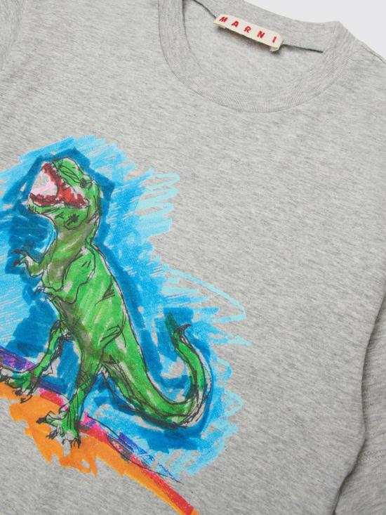 26SS [키즈] 마르니 티셔츠 M01713M00RF 0M903 Grey - MARNI
