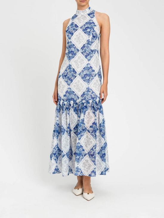 26SS 트윈셋 롱 원피스 261TP213B 13405 Blue - TWINSET