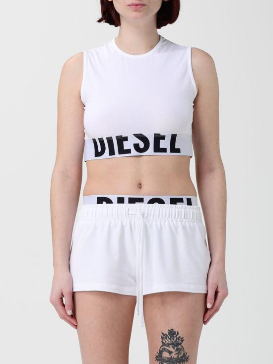 26SS 디젤 트레이닝 티셔츠 A176610HMAU 100 White